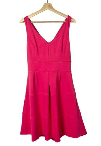 Jessica Simpson  Bright Raspberry Pink Fit & Flare Dress 12