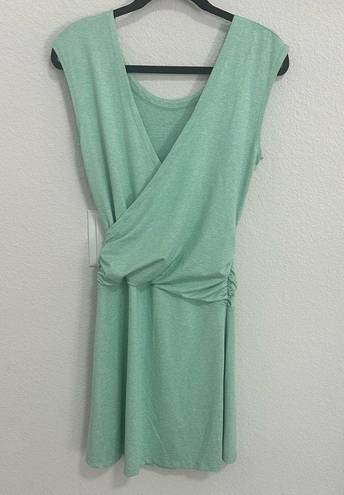 Patagonia  Seabrook Twist Sleeveless Dress in Gypsum Green Size Small