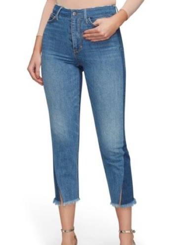 Sam Edelman  NWT The Mary Jane Two Tone High Rise Straight Ankle Jeans Size 26