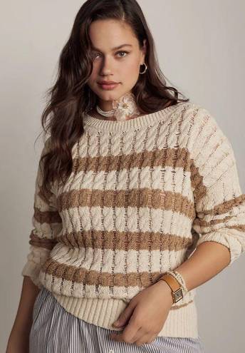 Pilcro NWT  Longline Stitch Sweater