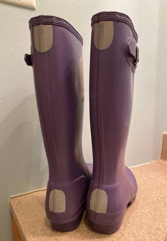 Hunter Purple Rain Boots