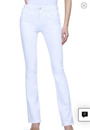 L'Agence L’Agence Selma Blanc (White) High Rise Bootcut Size 31 Jeans.