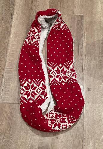 Abercrombie & Fitch Abercrombie and Firch scarf red&white