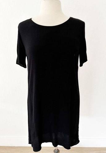 Wilfred Free  Aritzia Teigen black Shift Mini Dress | Small