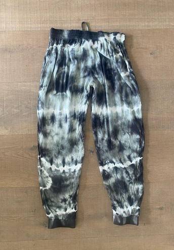 Young Fabulous and Broke  tie dye tassel casual joggers pants