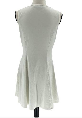 New York And Company  Sleeveless Cotton Pleated Dress