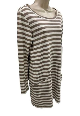 Krass&co The  store tshirt long sleeve crewneck stripped dress