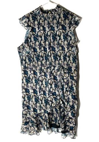 Sam Edelman  Python Snake Print High Neck Dress Size 1X