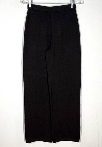 St. John  Santana Knit Wide Leg Suit Pants Sz 2