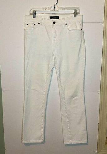 Krass&co LRL Lauren Jeans . Ralph Lauren White Straight Size 8 Jeans