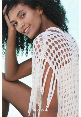 Anthropologie Crochet Cover Up Kaftan