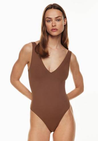 Aritzia Contour V-Neck Bodysuit