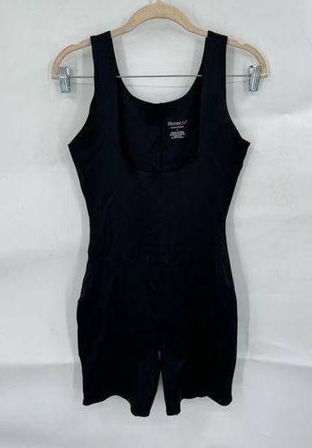 Skinny Girl  Black Scoop Neck Women Large Smoothers & Shapers One Piece Bodysuit