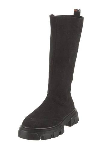 Farm Rio  Suede Grosgrain Trim Riding Boots size 8.5 (s5)) new without box