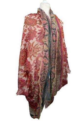 Chico's  Jackie Ikat Blend Cocoon Wrap