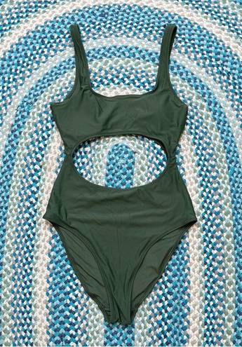 Aerie  Green One Piece Swimsuit