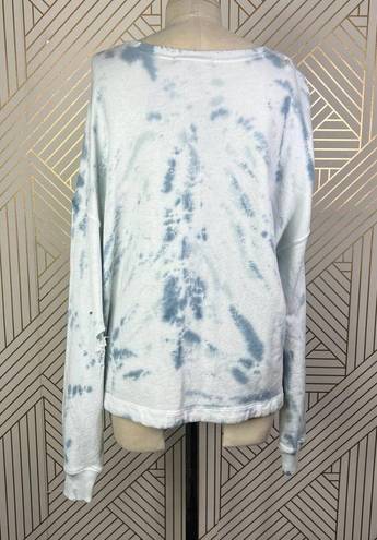 n:philanthropy  Olympia Sweatshirt in Sky Cashmere Tie Dye Size US Medium