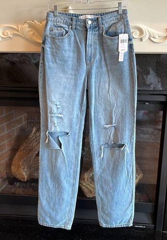 Tinseltown  Jeans Destroyed Straight Leg Womens 9 New