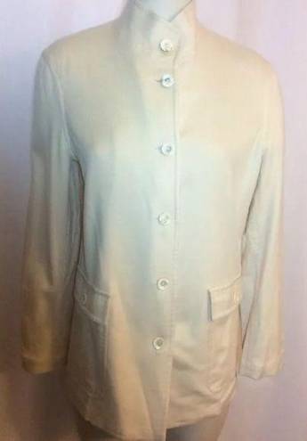 Loro Piana  Cashmere Blazer Jacket Size 40 Wntr Wht