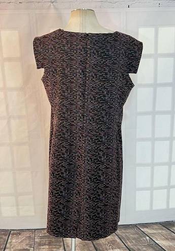 MM.LaFleur Mm La Fleur the Sarah 7.0 dash jacquard print sheath dress size 1x