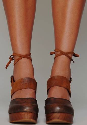 Free People Belmont Leather Clogs