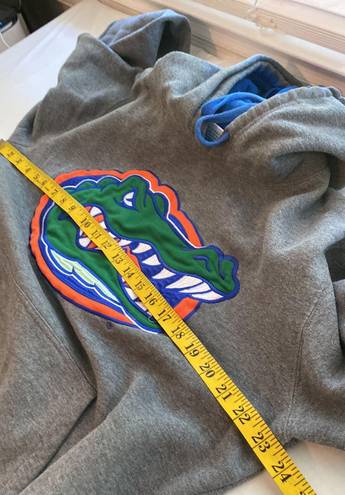 E5 Florida Gators hoodie drawstring kangaroo pocket embroidered gator Sz large