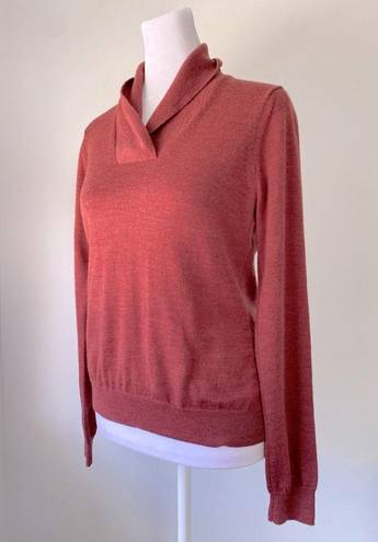 Brooks Brothers Vintage ‘80s  Extra Fine Italian Merino Wool Collared Sweater