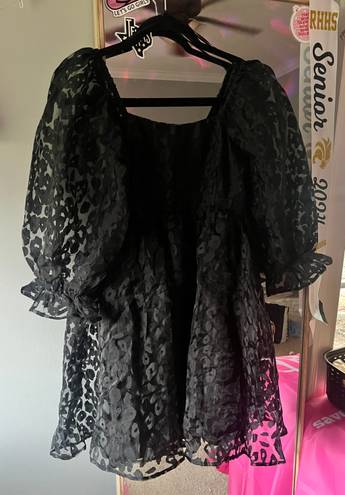 Entro Boutique Black Dress 