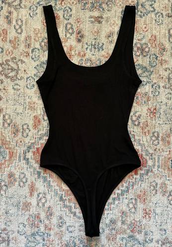 Naked Wardrobe Scooped Up Ribbed Bodysuit