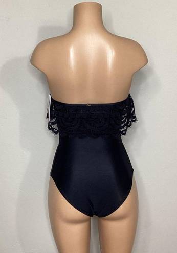 PilyQ New.  black lace one piece