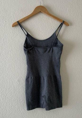 One Piece Seamless Ribbed Onesie, Athletic Grey 