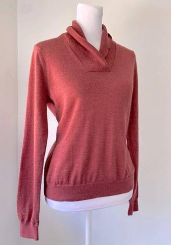 Brooks Brothers Vintage ‘80s  Extra Fine Italian Merino Wool Collared Sweater