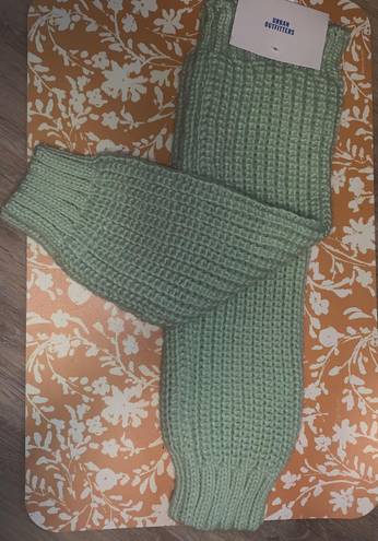 Urban Outfitters NWT Green  Leg Warmers