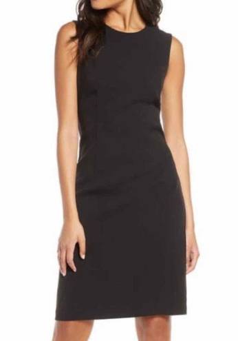 Harper   Rose Black  Work Wear Career Sheath Dress Size 4