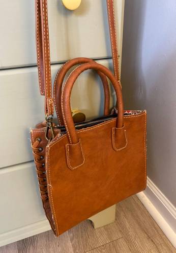 Francesca's francesca’s brown leather purse