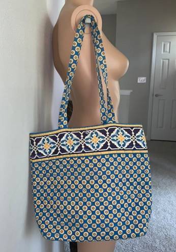 Vera Bradley Quilted Cloth Tote Bag