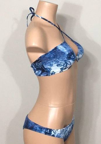 The Bikini Lab  Indigo cheeky bikini. NWT