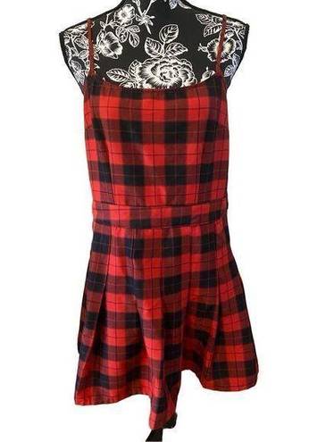 Divided  By H&M Pleated Plaid Dress Formal Career Workwear Summer