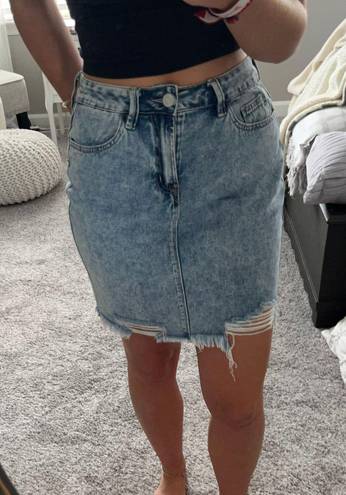 Ymi Jean Skirt