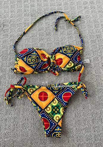 Printed Bikini Set