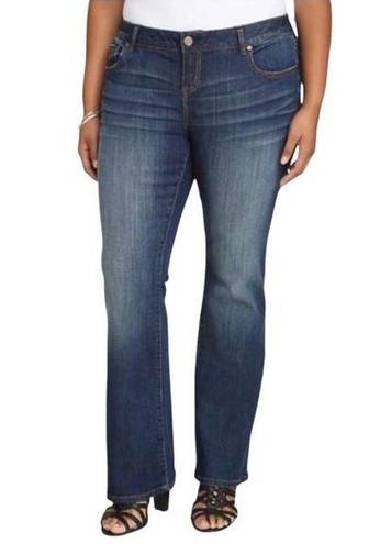 Torrid  Relaxed Bootcut Mid Rise Jeans Sz 16R