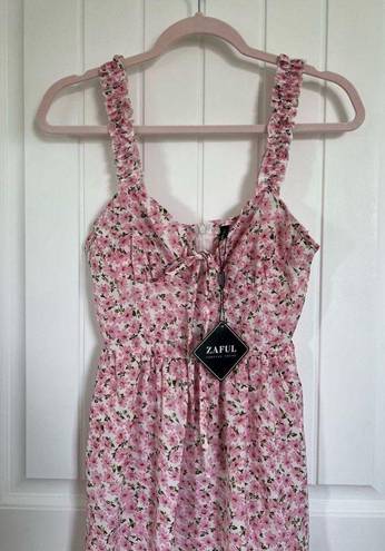 Zaful NWT mini pink floral dress 🌸🌷