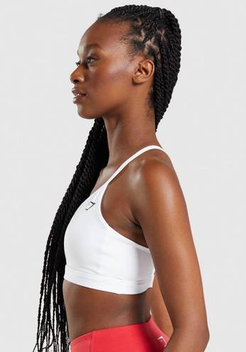 Gymshark White Sports Bra