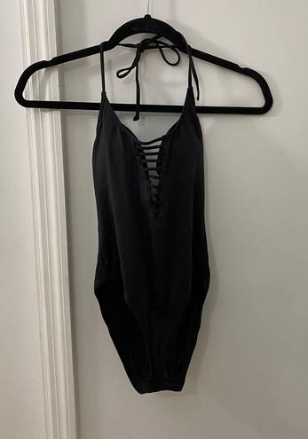 Urban Outfitters Black One Piece Swimsuit