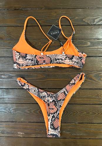 Zaful Snake print Bikini Set Size M -NWT