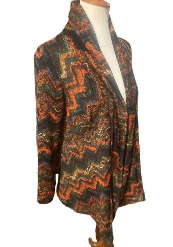 Alberto Makali  Multi Color Open Cardigan Sweater XS-EUC