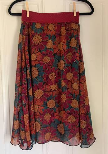 Floral Skirt Multi Size M