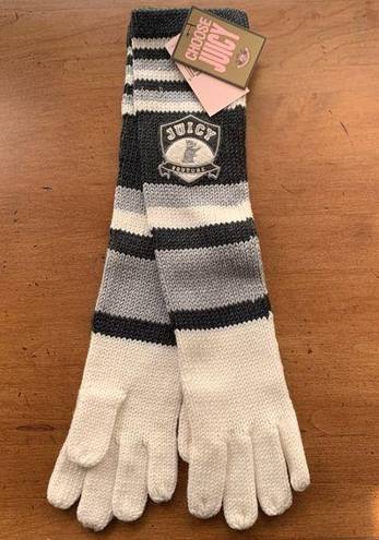 Juicy Couture Rare Retro  Pam & Gela Girls Club Wool Winter Gloves New with Tags