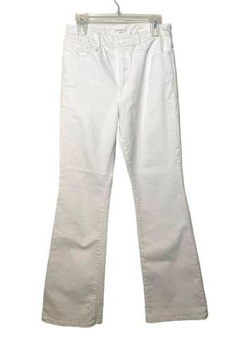 Good American  White Classic Book Cut Denim Jeans 10