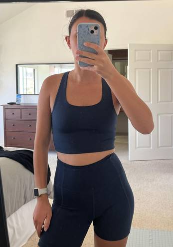 Girlfriend Collective Blue Workout Set